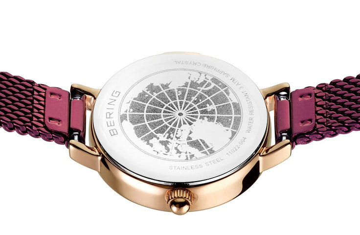 Bering Classic Rose Gold Ladies Watch