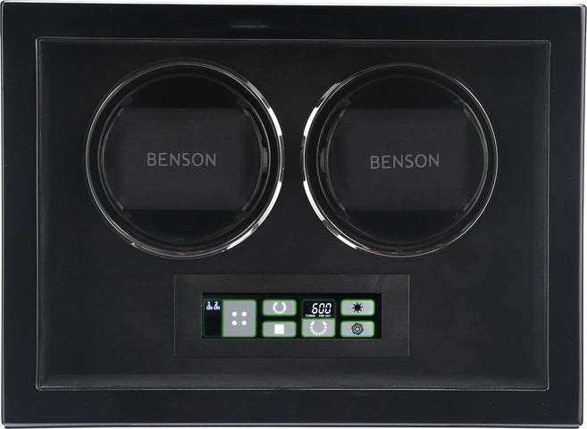Benson Watch Winder Compact Double 2.BS Black