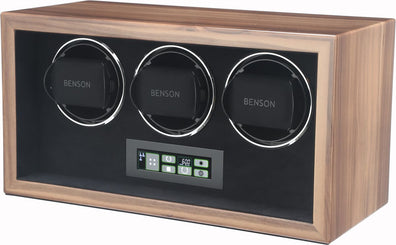 Benson Watch Winder Compact Triple 3.WAS Brown Compact Triple 3.WAS