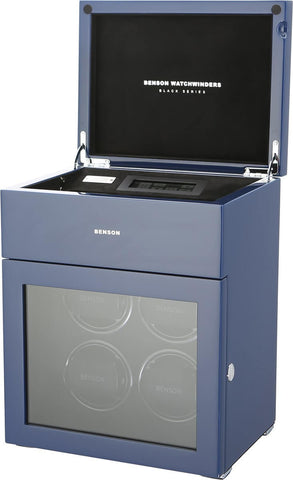 Benson Watch Winder Black Series 4.16.BL Blue Limited Edition