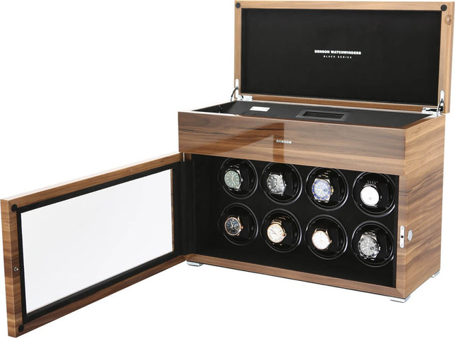 Benson Watch Winder Black Series 8.16.WA Walnut Limited Edition