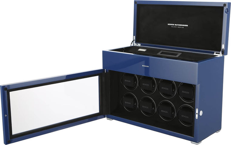 Benson Watch Winder Black Series 8.16.BL Blue Limited Edition