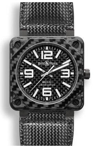 Bell & Ross BR 01 92 Carbon Fiber 3 Hand BR0192-CA FIBER