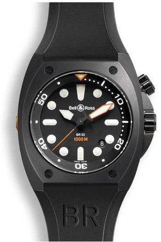 Bell & Ross BR 02 92 Pro Dial Carbon Case BR02-CA-INDX/CRF
