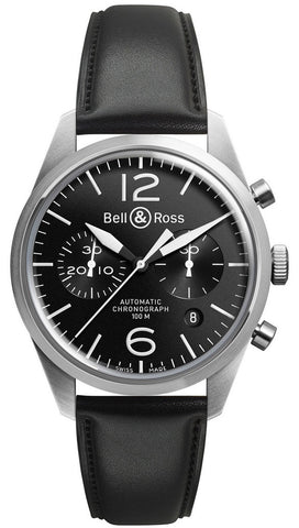 Bell & Ross Watch Vintage BR 126 Black BRV126-BL-ST/SCA