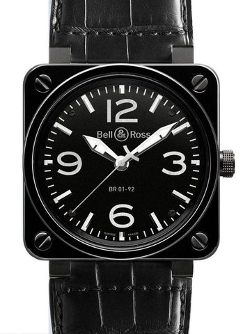 Bell & Ross BR 01 92 Ceramic BR0192-BL-CER/SCR