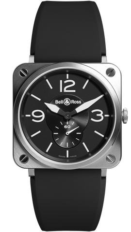 Bell & Ross BRS Steel BRS-BL-ST/SRB