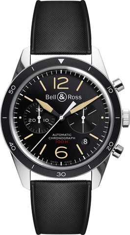 Bell & Ross Watch Vintage BR 126 Sport Heritage BRV126-ST-HER/SR