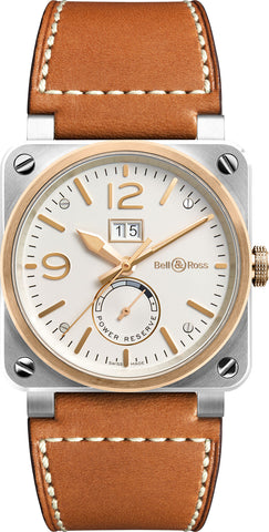 Bell & Ross Watch BR 03 90 Steel & Rose Gold BR0390-BICOLOR