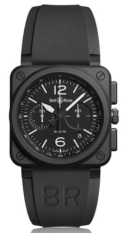 Bell & Ross Watch BR 03 94 Black Matte BR0394-BL-CE