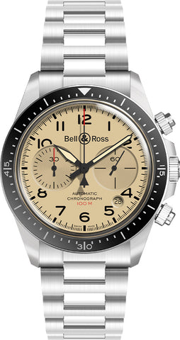 Bell & Ross Watch Vintage BR V2-94 Military Beige BRV294-BEI-ST/SST