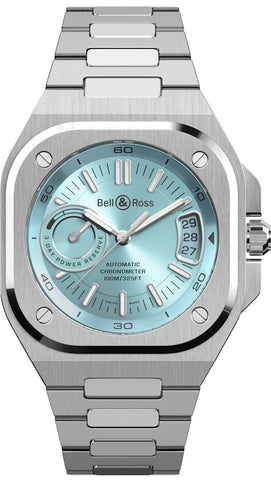 Bell & Ross Watch BR X5 Auto IRM Ice Blue Bracelet BRX5R-IB-ST/SST
