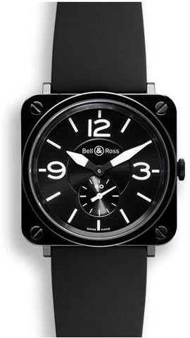 Bell & Ross BRS Black Dial Ceramic BRS-BL-CERAMIC/SRB