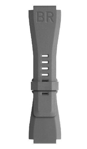 Bell & Ross Strap BR 01/03 Rubber Grey Without Buckle B-P-024
