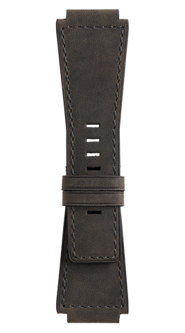 Bell & Ross Strap BR 01/03 BR-X1 Matte Grey Calfskin Small B-V-062 SMALL