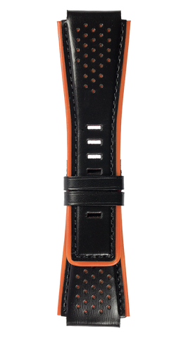Bell & Ross Strap BR 01/03 BR-X1 Black Orange Aero GT Medium B-V-065 MEDIUM