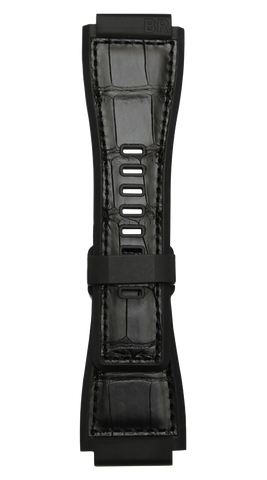 Bell & Ross Strap BR 01/03 BR-X1 Bi-Material Black Medium B-AP-001 MEDIUM