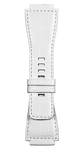 Bell & Ross Strap BR 01/03 BR-X2 White Alligator Large B-A-032 LARGE