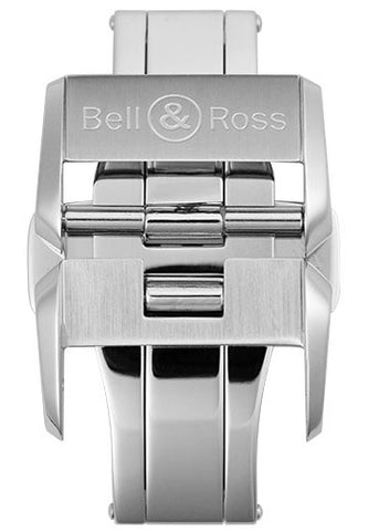 Bell & Ross BR V2 Butterfly Clasp Satinated Steel