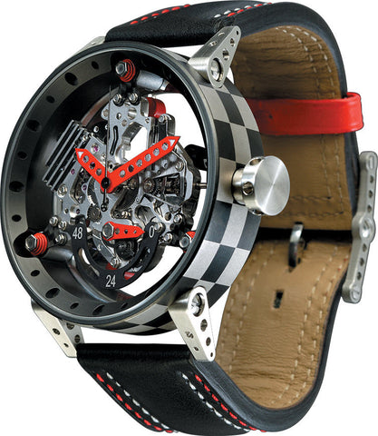 B.R.M Watch R-50-TN Red Hands R-50-TN-AR