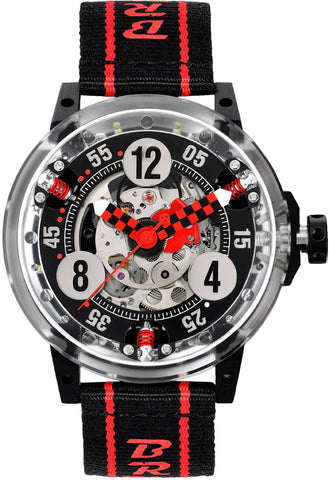 B.R.M Watch R-46 Makrolon Red Hands RG-46-MK-ADR-RACING