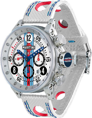 B.R.M. Watch Martini Racing White V12-44-MR-01
