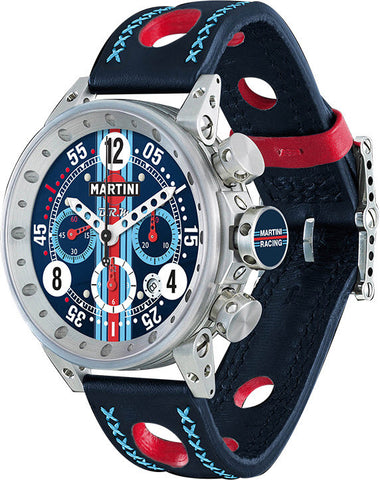 B.R.M. Watch Martini Racing Blue V12-44-MR-02