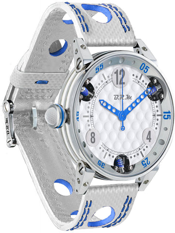 B.R.M Watch Golf Master Mens Dark Blue Hands GF6-44-SA-ABLF