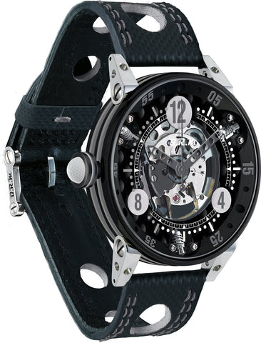 B.R.M Watch Golf Master Mens Grey Hands GF6-44-SA-N-SQ-AG