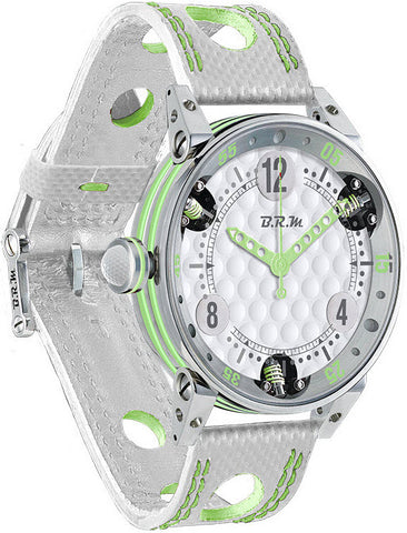 B.R.M Watch Golf Master Ladies Pale Green Hands GF7-38-SA-358