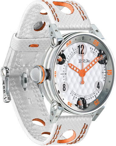 B.R.M Watch Golf Master Ladies Orange Hands GF7-38-SA-AO