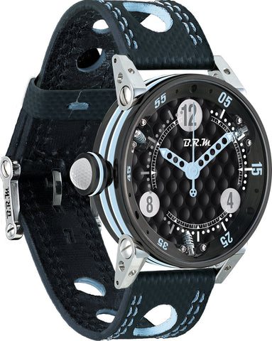 B.R.M Watch Golf Master Ladies Light Blue Hands GF7-38-SA-N-ABLC