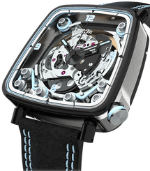 B.R.M. Watches FF39-40 Grey Titanium FF39-40-TG-LFN-BLC
