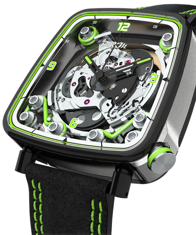 B.R.M. Watches FF39-40 Grey Titanium FF39-40-TG-LFN-VP