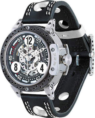 B.R.M Watch DDF6-44 Skeleton White Hands DDF6-44-SQ-AB