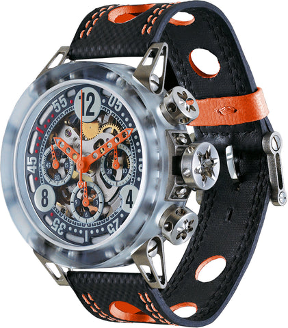 B.R.M Watch MK-44 Orange Hands MK-44-AO