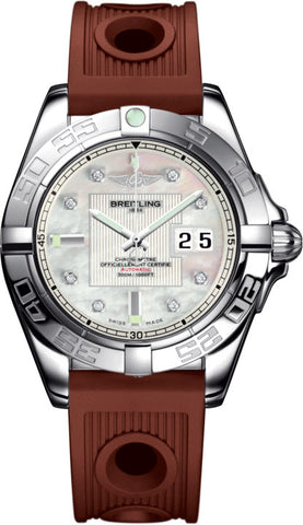 Breitling Watch Galactic 41 Pearl Diamond A49350L2/A702/204S