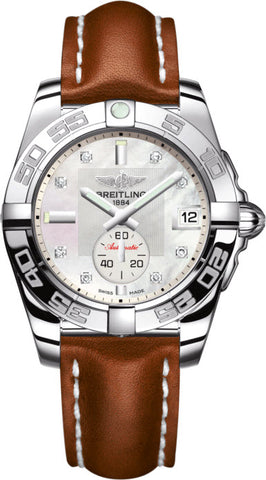 Breitling Watch Galactic 36 Automatic Pearl Diamond A3733012/A717/412X