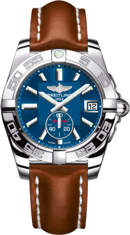Breitling Watch Galactic 36 Automatic Gun Blue A3733012/C824/412X