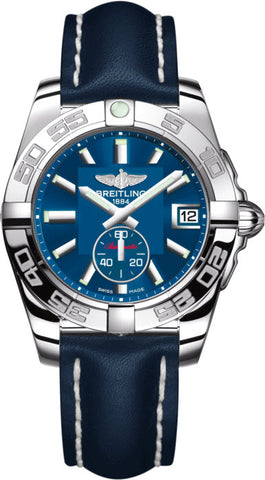 Breitling Watch Galactic 36 Automatic Gun Blue A3733012/C824/194X