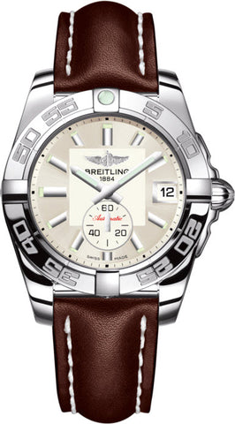 Breitling Watch Galactic 36 Automatic Stratus Silver A3733012/G706/416X