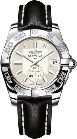 Breitling Watch Galactic 36 Automatic Stratus Silver A3733012/G706/414X