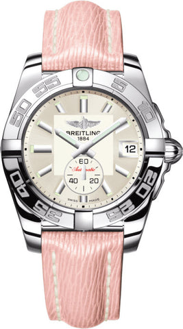 Breitling Watch Galactic 36 Automatic Stratus Silver A3733012/G706/239X