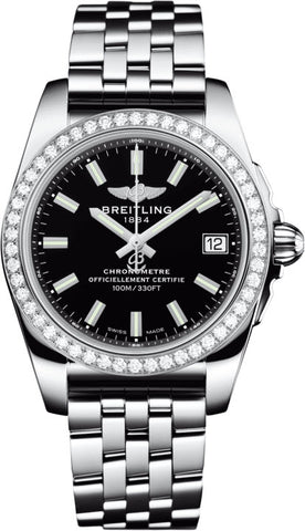 Breitling Watch Galactic 36 SleekT Black Trophy A7433053/BE08/376A