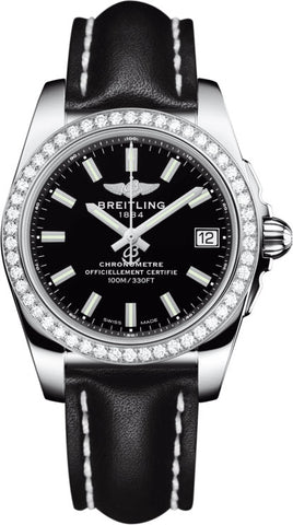 Breitling Watch Galactic 36 SleekT Black Trophy A7433053/BE08/414X