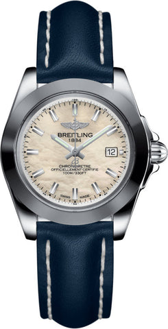 Breitling Watch Galactic 32 Sleek Edition Mother of Pearl W7133012/A800/116X