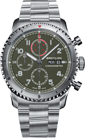 Breitling Watch Aviator 8 B01 Chronograph 43 Curtiss P-40 Warhawk Professional III A133161A1L1A1