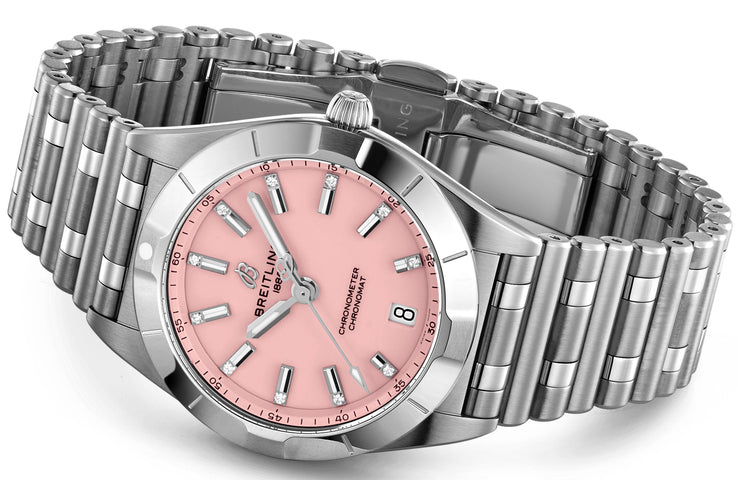 Breitling Chronomat 32 Pink Watch