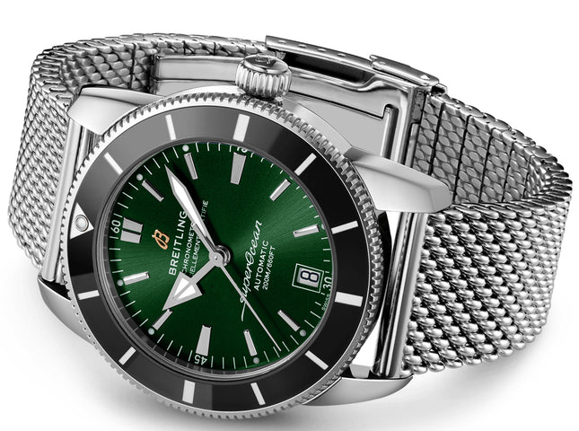 Breitling Superocean Heritage Green Bracelet