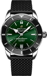 Breitling Watch Superocean Green Rubber AB2010121L1S1
